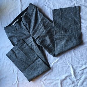 LOFT Julie Trousers (Gray Linen)